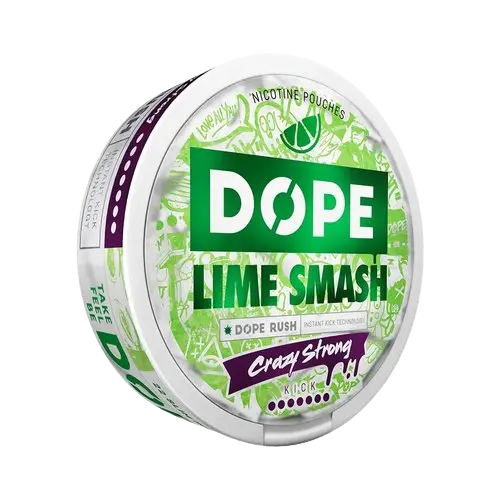 Dope DOPE Lime Smash Crazy Strong – nikotinpåsar