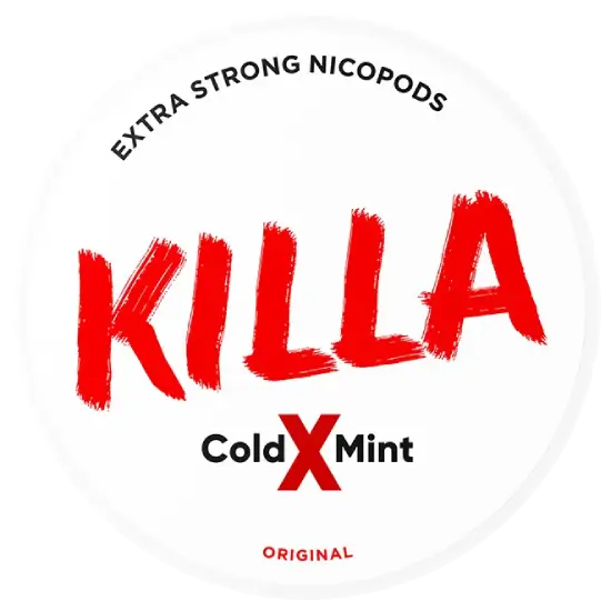 Killa Killa X Cold Mint Normal – nikotinpåsar