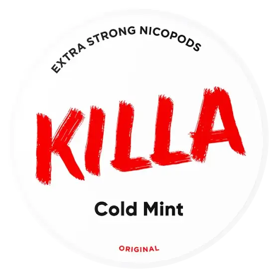Killa Killa Cold Mint Normal – nikotinpåsar
