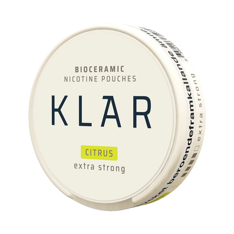 KLAR Citrus - nikotinpåsar