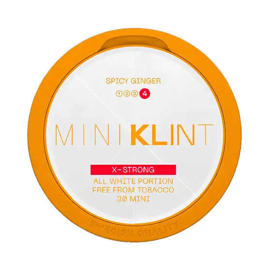 Klint Klint Spicy Ginger Mini Extra Strong – nikotinpåsar