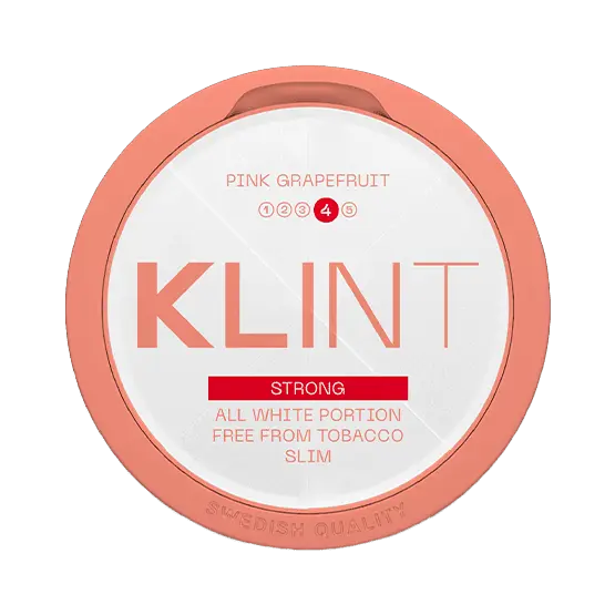 Klint Klint Pink Grapefruit Strong - nikotinpåsar