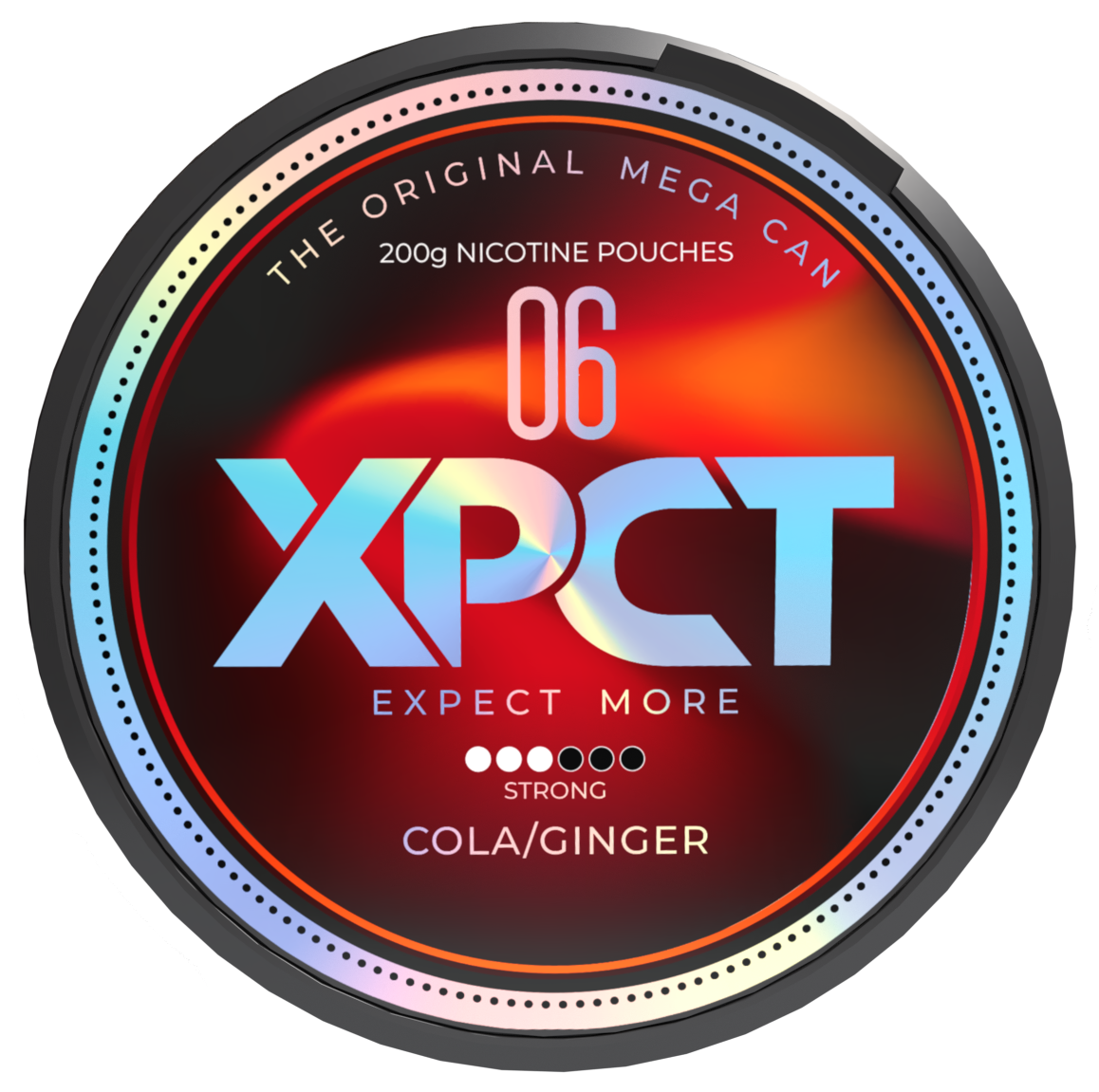 Xpct XPCT Mega Can Cola Ginger 200g Normal – nikotinpåsar
