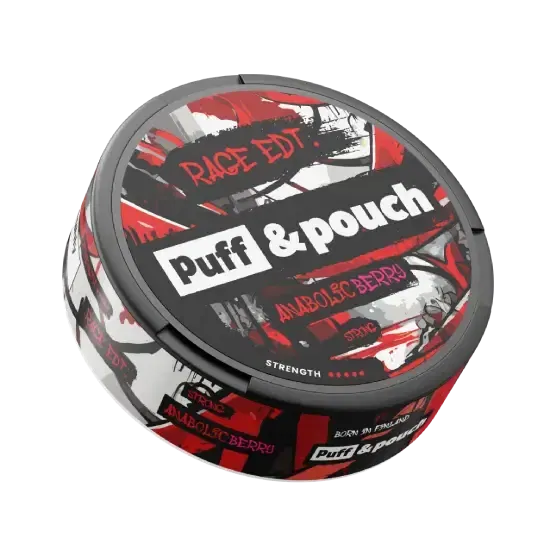 Puff Puff & Pouch Anabolic Berry Normal – nikotinpåsar