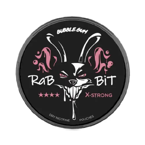 Rabbit Rabbit Bubbelgum Normal – nikotinpåsar