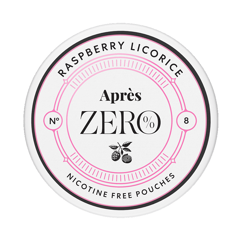 Apres Après Zero Raspberry Liqorice Normal Normal - nikotinpåsar