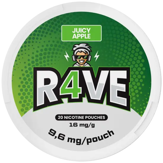 Rave RAVE Juicy Apple Strong Extra Strong – nikotinpåsar