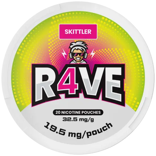 Rave Rave Skittler Extra Strong Strong – nikotinpåsar