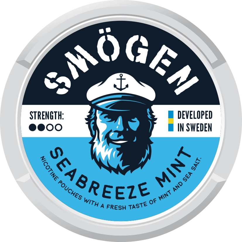 Smogen Smögen Seabreeze Mint Normal – nikotinpåsar