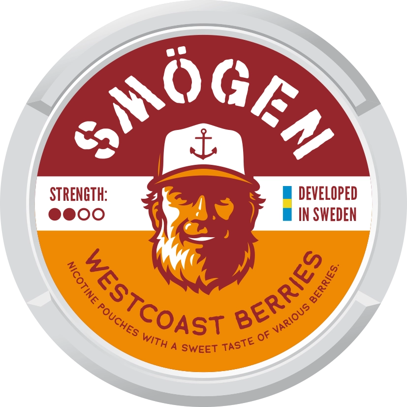 Smogen Smögen Westcoast Berries Normal – nikotinpåsar