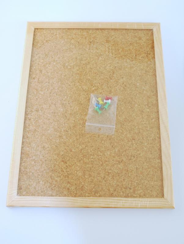Anlagstavla i kork 40x30cm