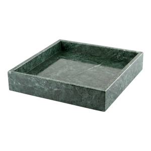 Marmorbricka fyrkantig grön