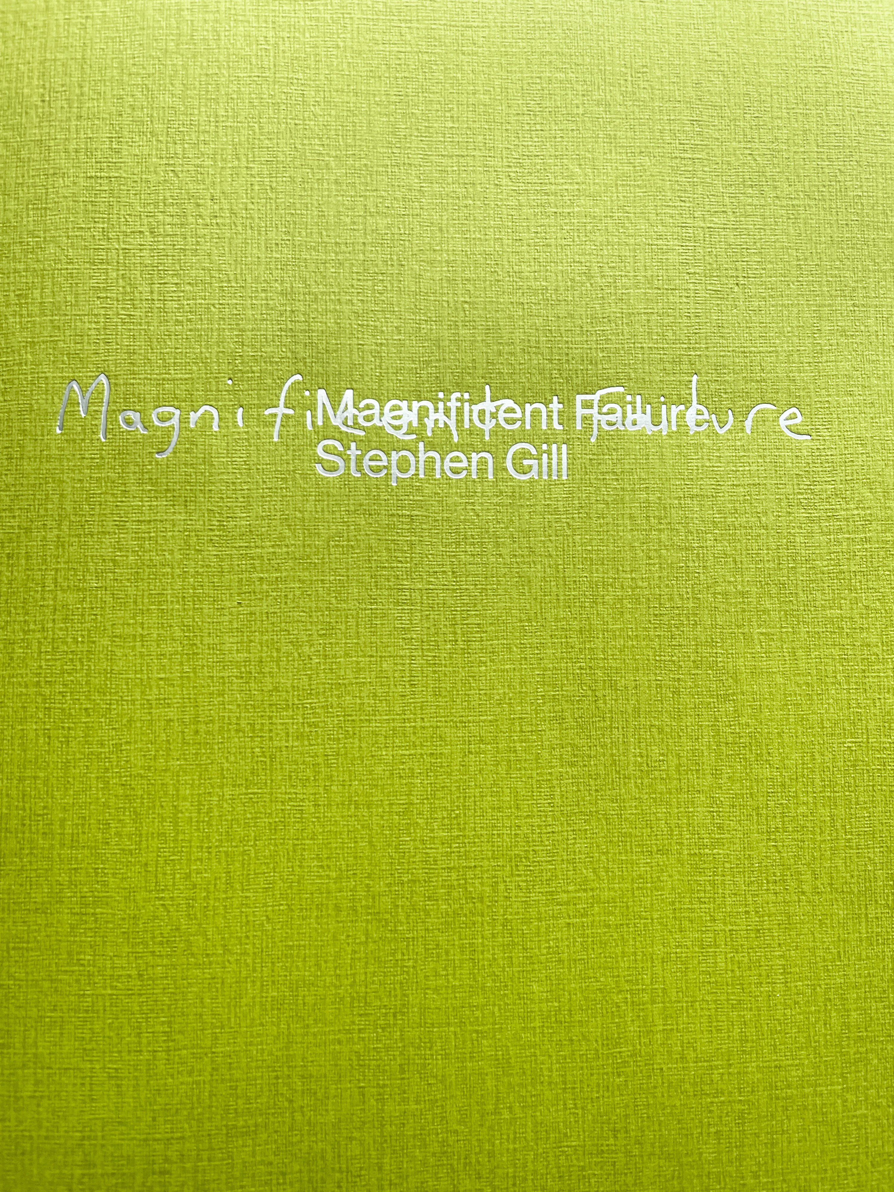マグニフィセント　フェイリュアmagnificent failure MAGINIFICENT FAILURE
