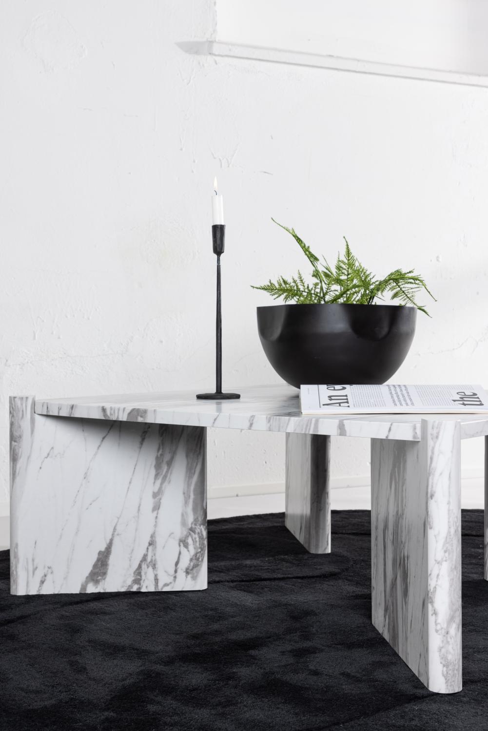 Rogaland Soffbord Vitt Melerat