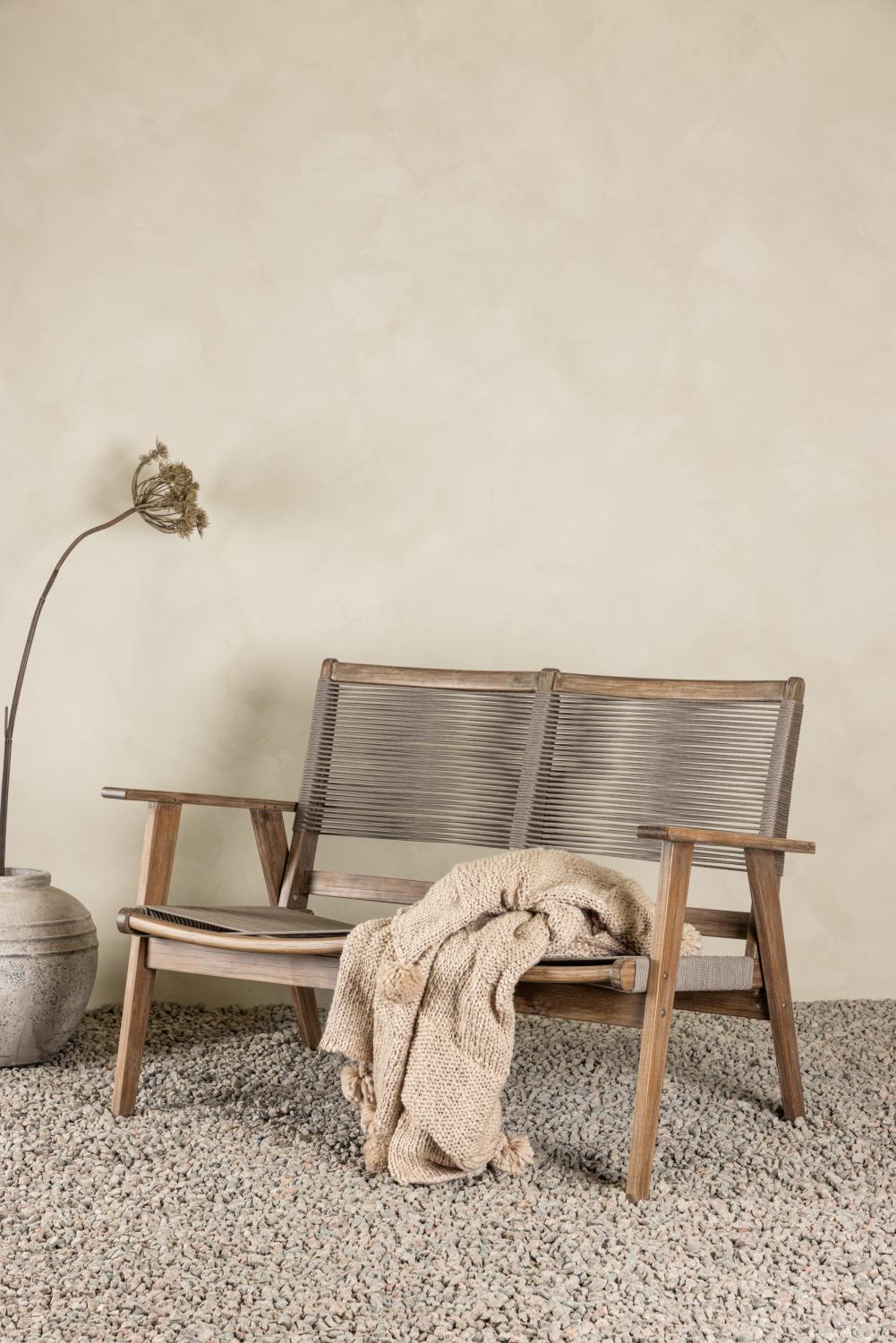 Little John 2-sits soffor Brun