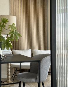 Akustikpanel | Väggpanel Rundad Ljus ek