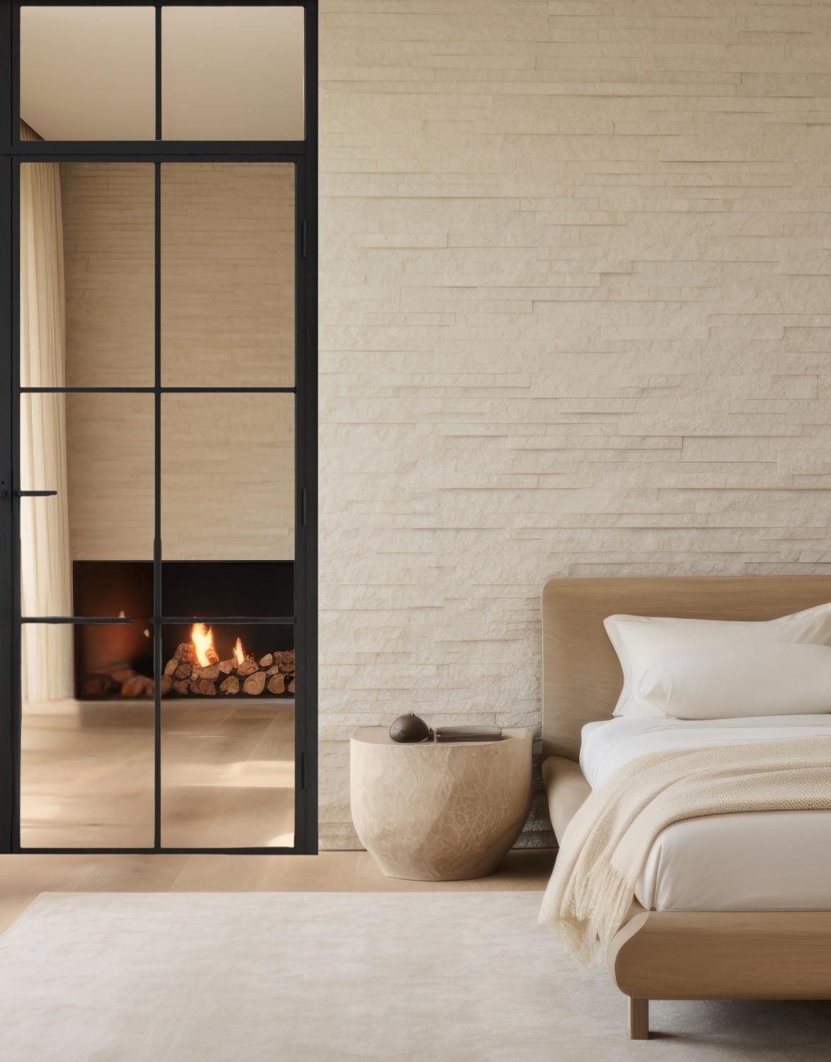 Industridörr med överliggare svart