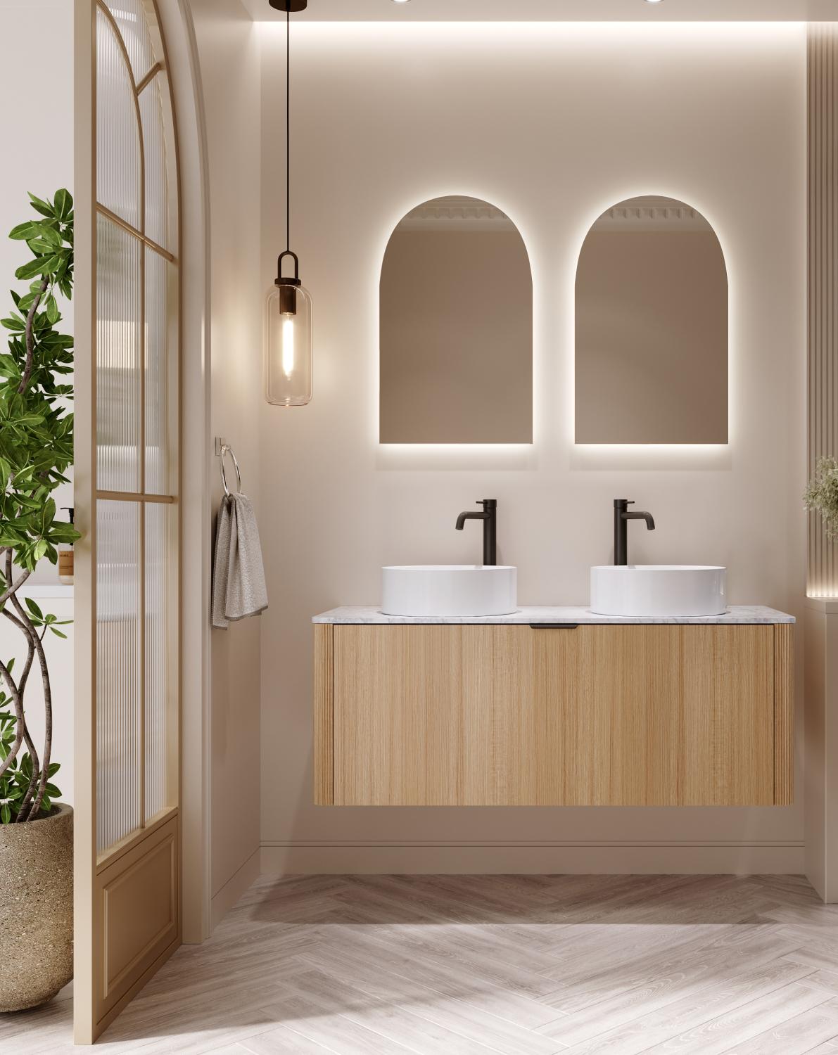 Vanity Dvala Light Oak120 cm
