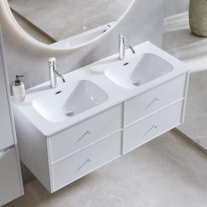 Kommod Frid Matt Vit 120 cm