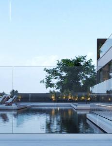 Glasräcke 4 sektioner stolpfritt