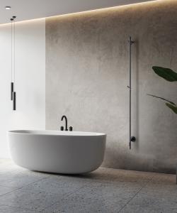 Handdukstork Vis Gunmetal