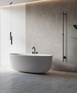 Handdukstork Vis Svart