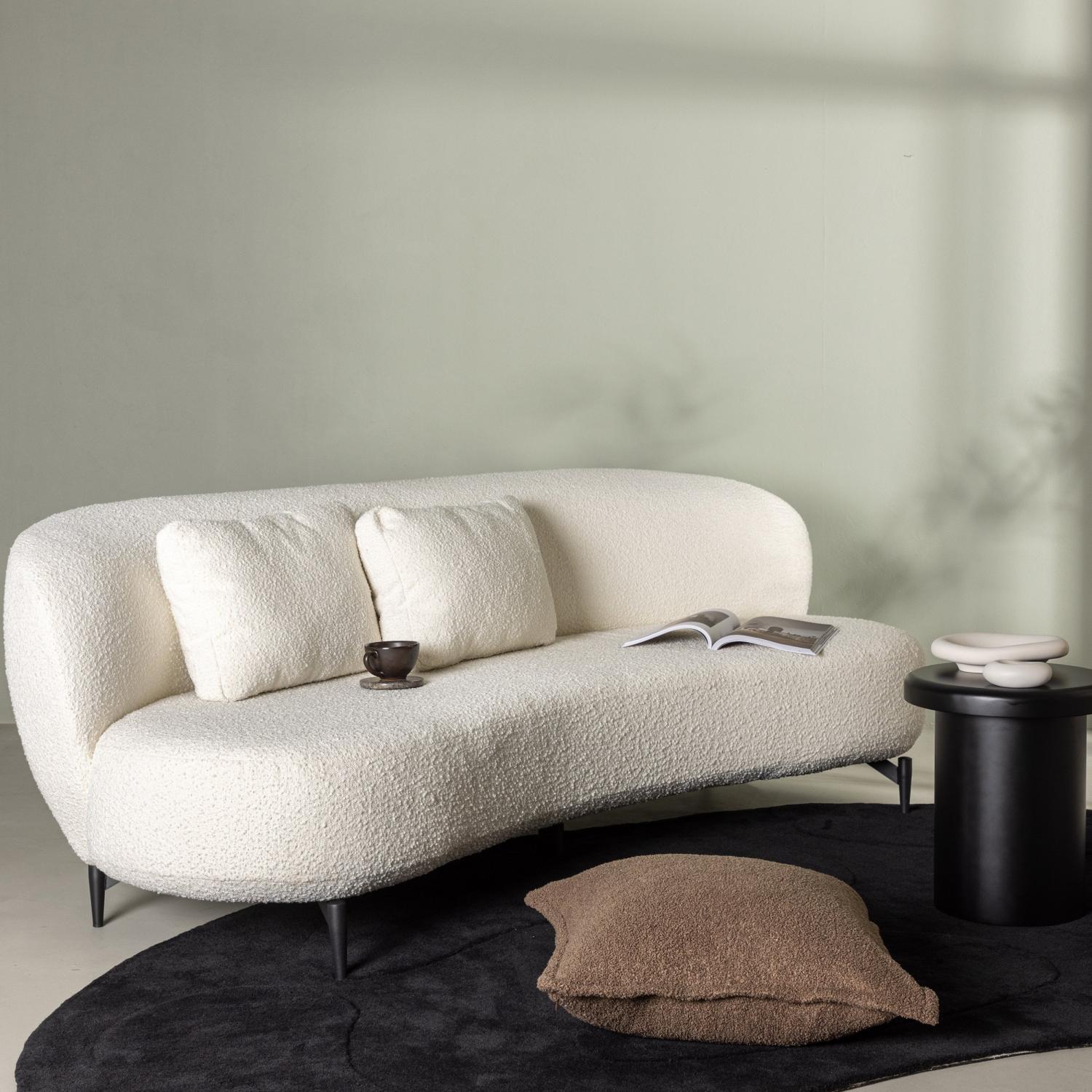 LUNA 3-Sits Soffa Vit