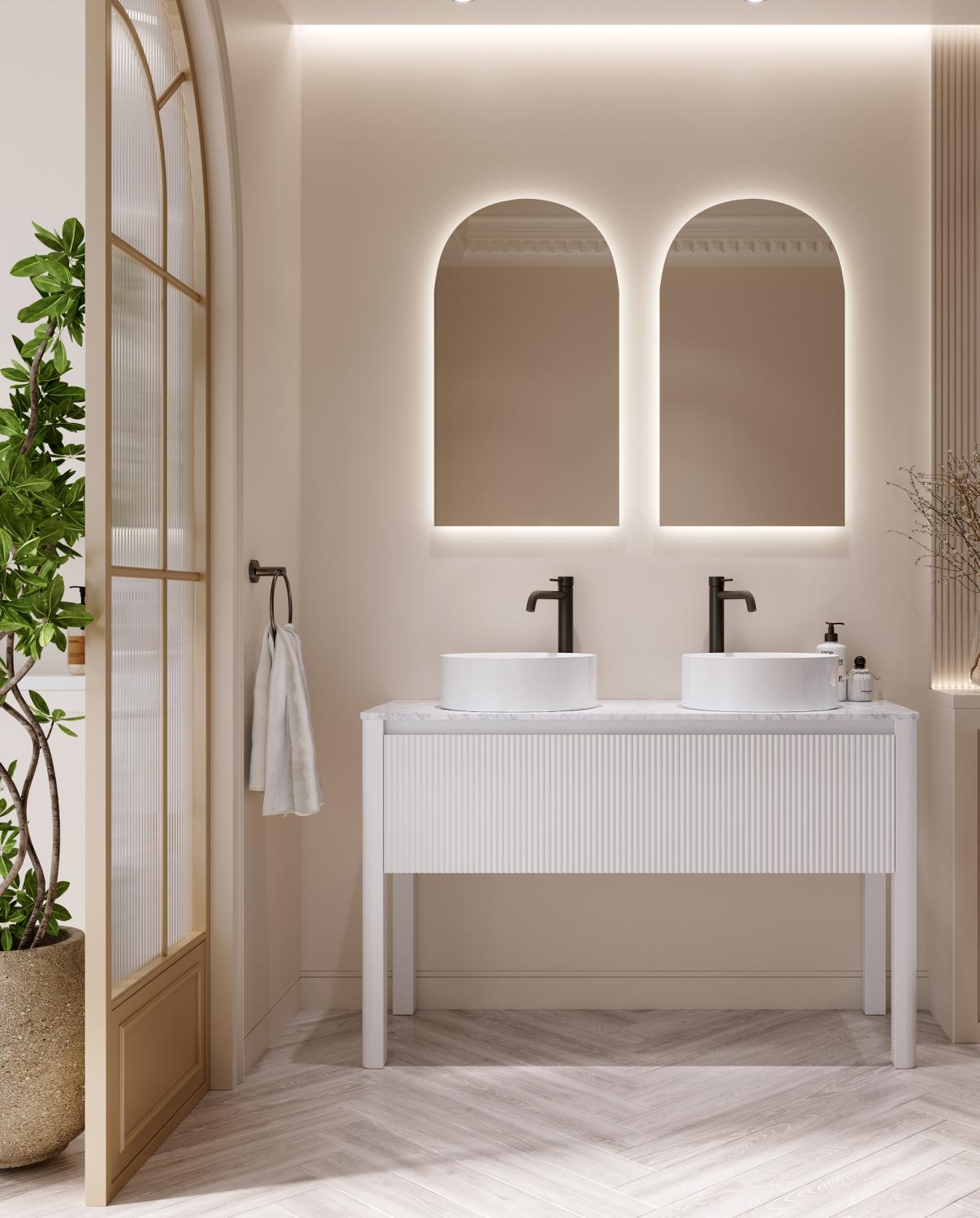 Vanity Hvila white 120 cm