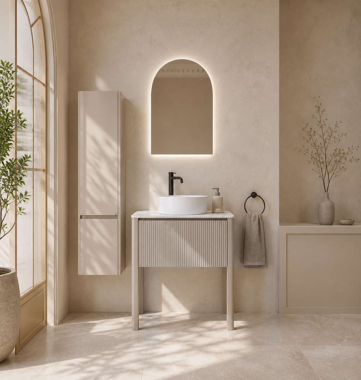 Vanity Hvila Canadian Grey 80 cm