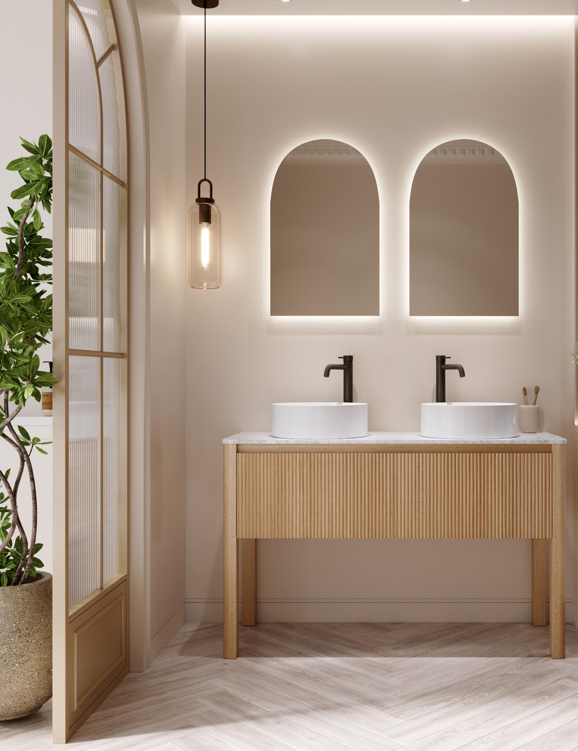 Vanity Hvila lightoak 120 cm