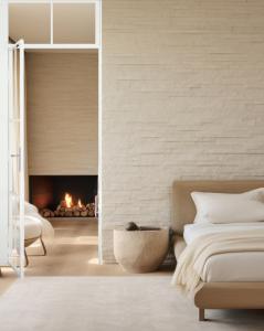 Industridörr med överliggare vit