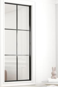 Industrivägg 1 fast vägg mellan väggar svart