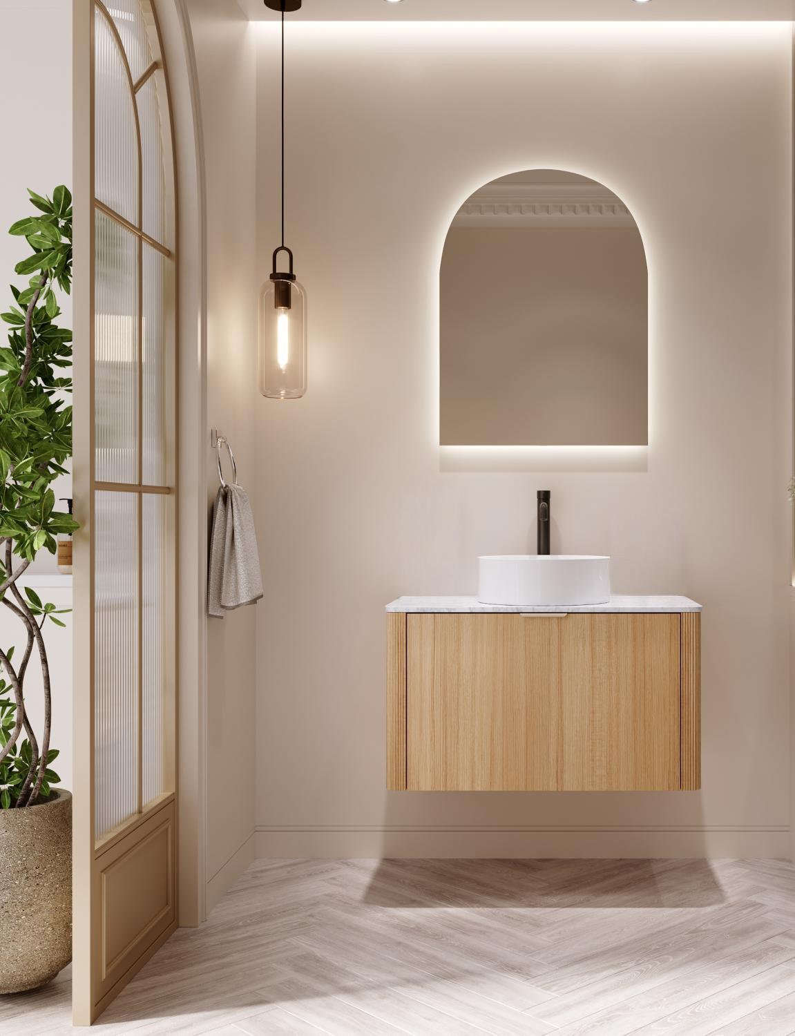 Kommod Dvala Ljus Ek 80 cm