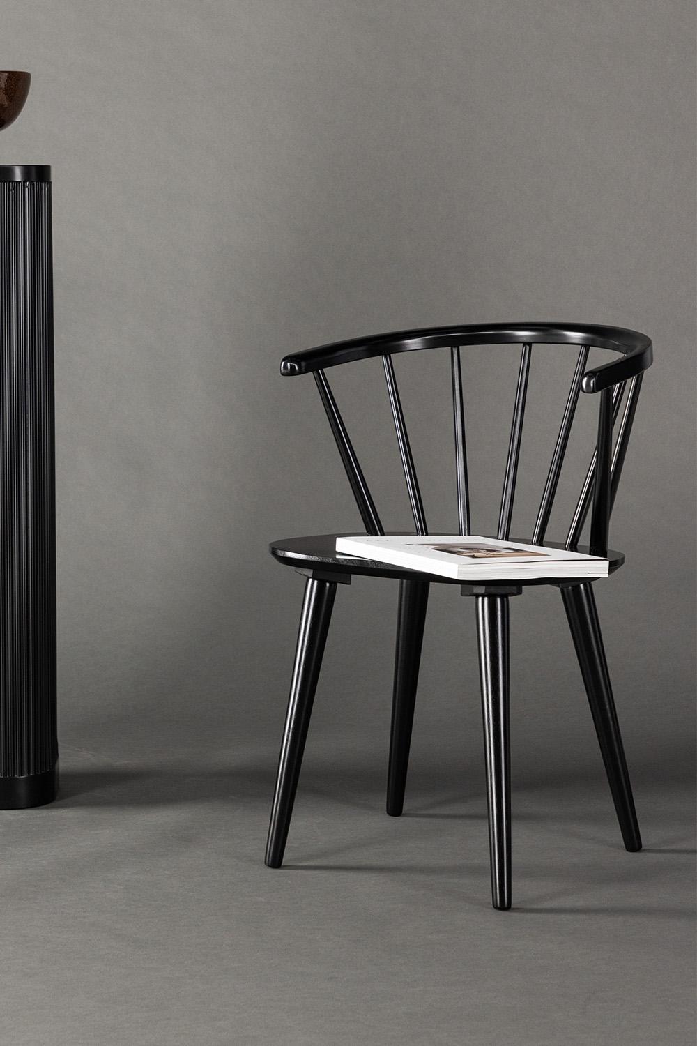 Bobby Matstol - Svart 2-pack