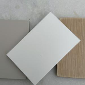 Provbit till badrumsmöbler Vit