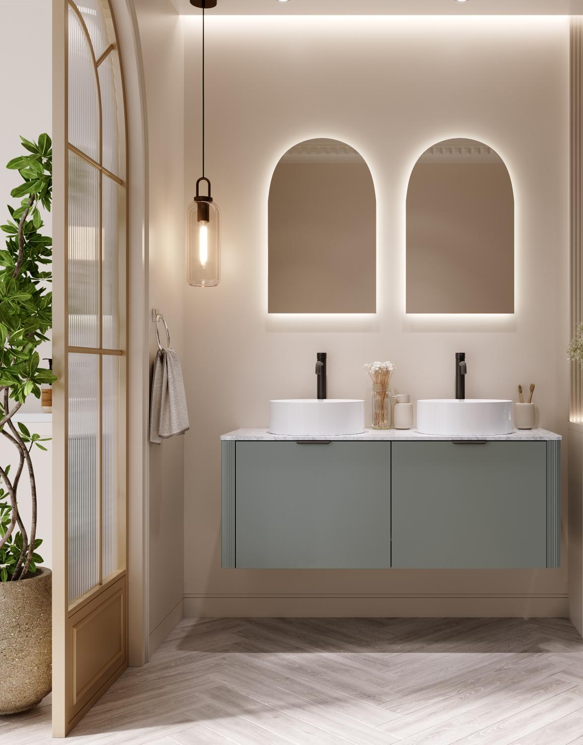 Kommod Dvala New Zealand Stone Green 120 cm