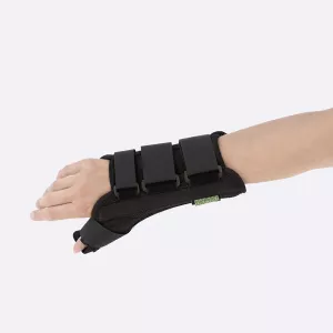 D-Ring Thumb Wrist Brace håndledsortose med tommel