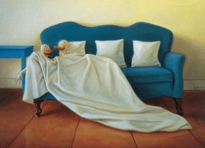 Kaj Stenvall Tavla "Omedgörligt möte"