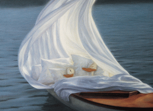 Kaj Stenvall Tavla "De sociala strukturerna i kärlekens hamn"