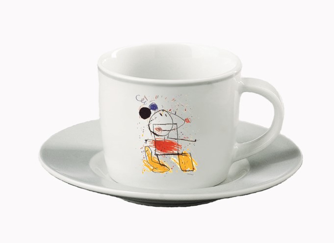 Espressokopp Abstrakt Mus - köp 6, betala för 4!