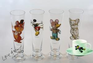 Lasse Åberg Ölglas Set om 4 glas