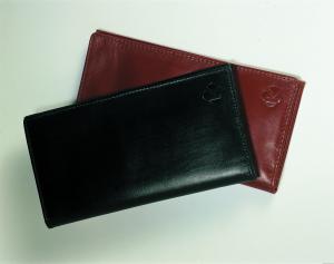 KLUGE Plånbok i skinn med 13 fack - 53 % rabatt