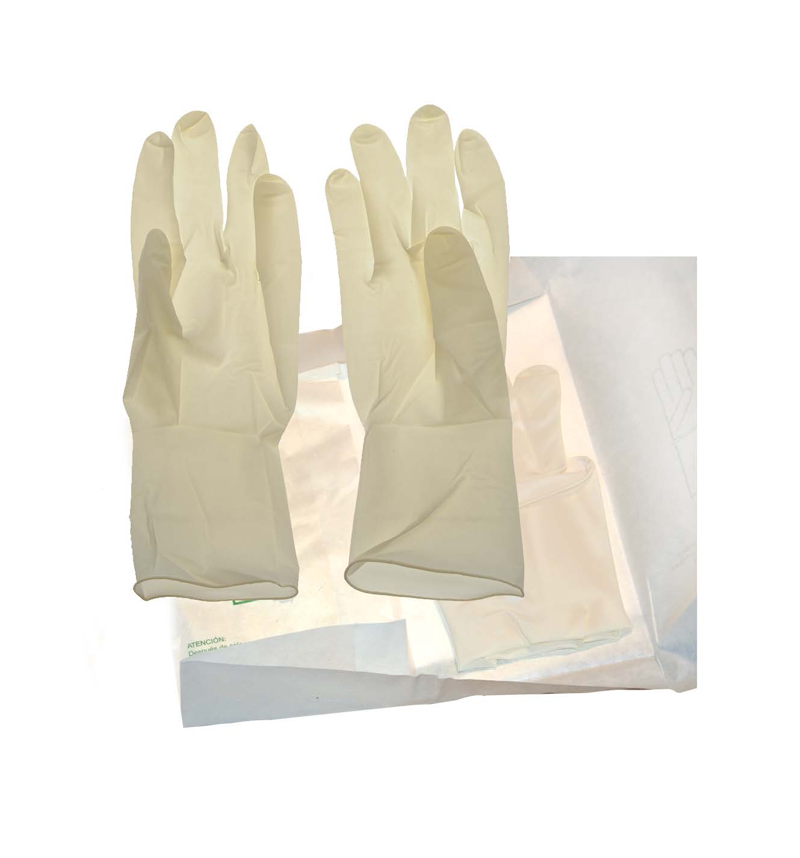 Sterile surgical glove, powdered, size 7,5