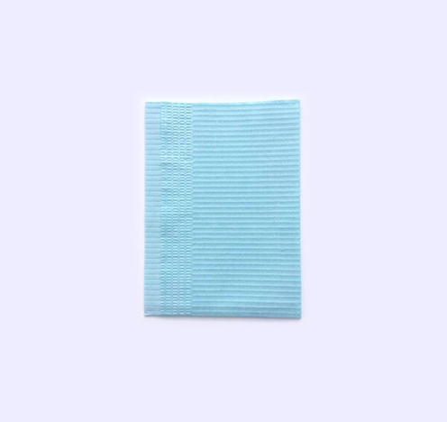 Plastic-coated towels blue, 500pcs/carton