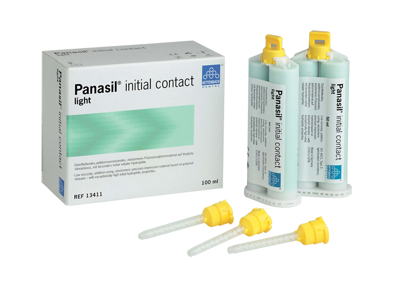 Panasil initial contact light, 2x50ml 12 bl. spetsar