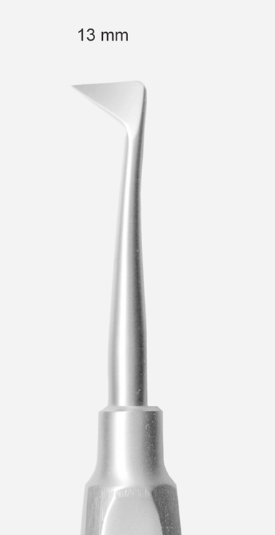 Tooth elevator, SELDIN For lower Roots 13mm Tip - Right
