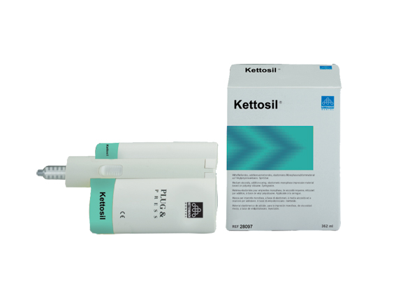 Kettosil foilbag refill, 2x300ml Bas+2x62ml Katalysator