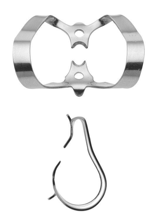 Rubber-dam clamp #9 Front