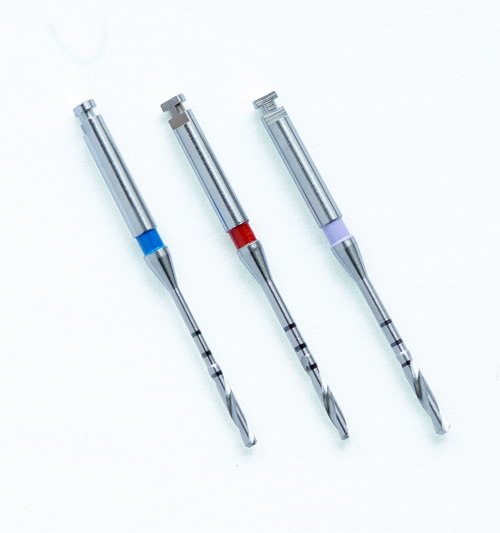 ParaPost X Drills Two-fluted, P42-5, röd Ø 1,25mm 3st refill