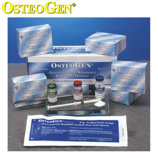 OsteoGen® (SBRG) 0,75g. Resorbable Non-Ceramic Graft
